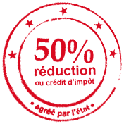 50% de réduction d'impôt